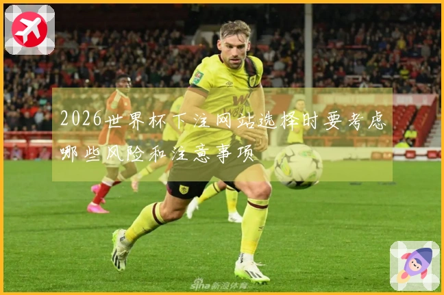 2026世界杯下注网站选择时要考虑哪些风险和注意事项